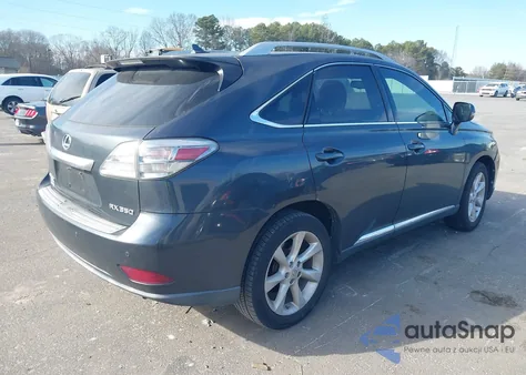 2010 Lexus Rx 350 z USA, uszkodzony, nr VIN 2T2ZK1BA6AC024769